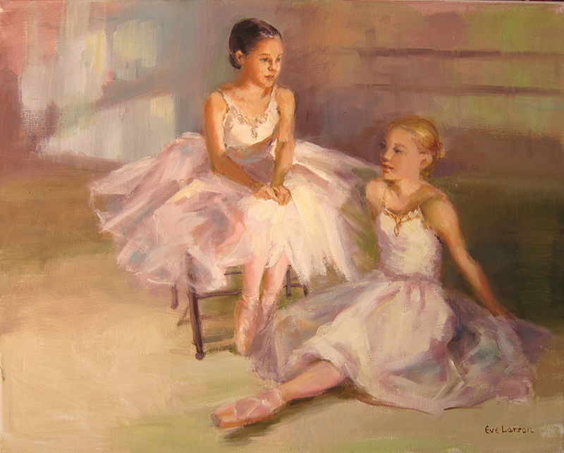 Waiting for the Curtain by artist Eve  Larson